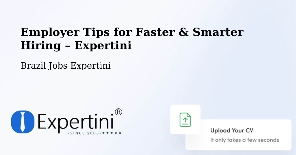 Employer Tips for Hiring & Recruitment – Santos - Santos, Brazil Jobs Expertini